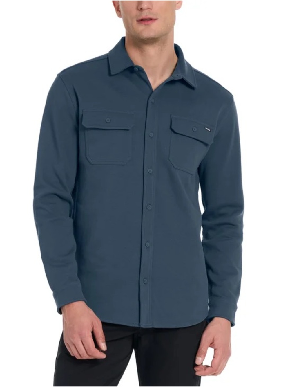 Hurley - Men's Long Sleeve Piqué Shirt